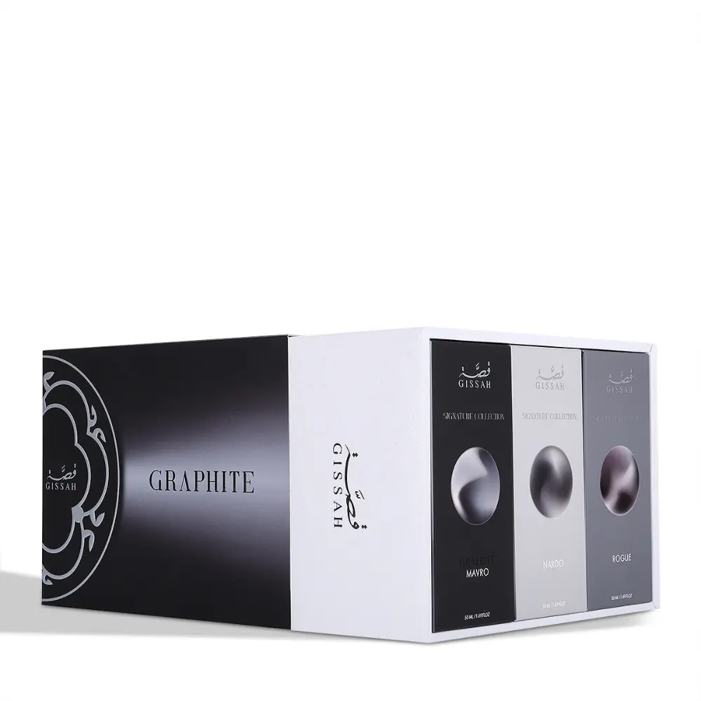 مجموعة جرافايت - 3 حبات - عطر رجالي